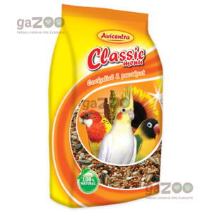 AVICENTRA Classic pre malé papagáje 1kg