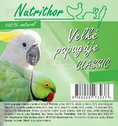 NUTRITHOR Veľké papagáje Classic